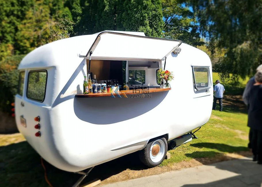 Coffee Van Equipment - Voll ausgestatteter Caravan-Bar-Verkaufswagen, Anhänger, Küche für