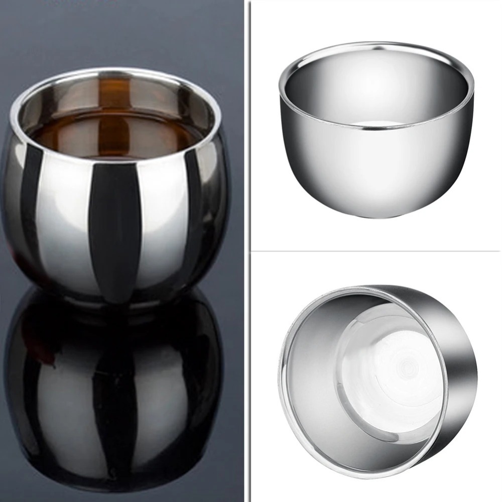 Espresso Shot Glass - Hohe Qualität 100/150 ML Edelstahl Tasse