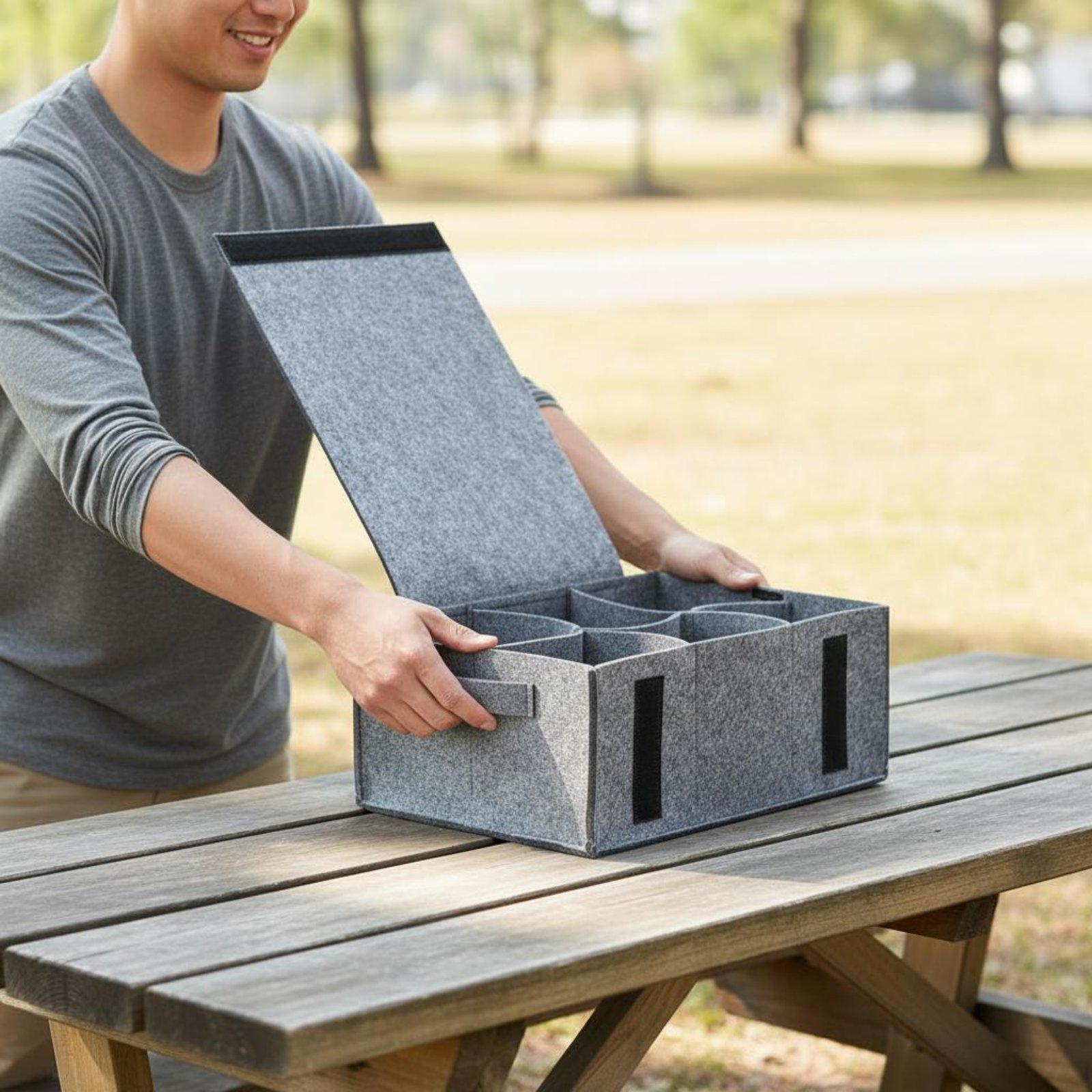 Filz-Aufbewahrungstasche für d – Coffee Equipment For Camping Bewertung und Preis