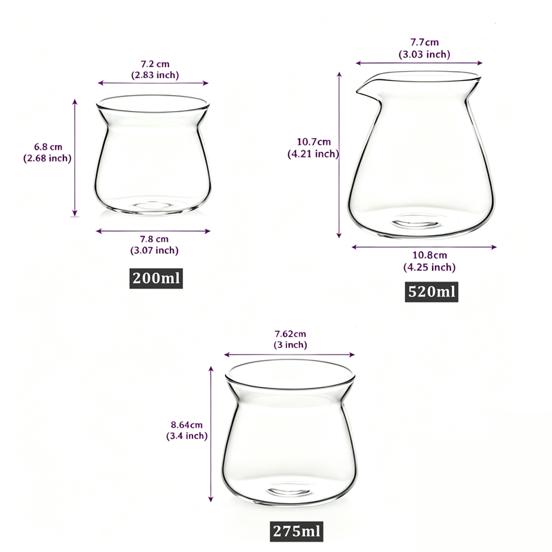 NEUE 520 ml Glas-Kaffeekanne,  – Coffee Equipment Pour Over Bewertung und Preis