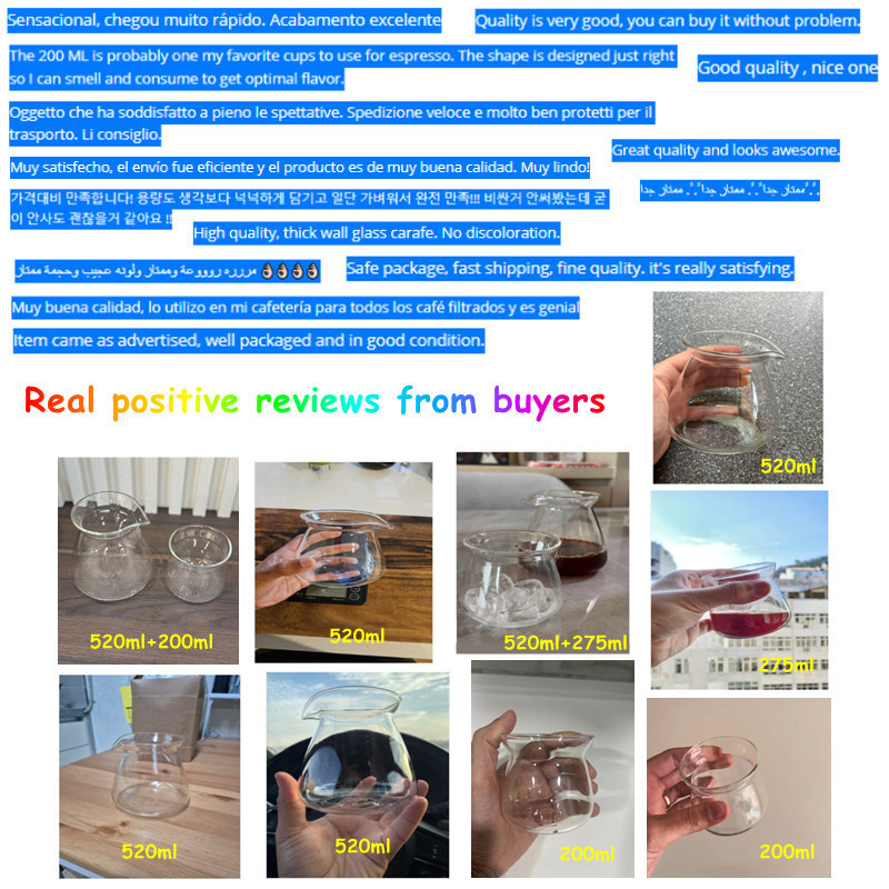 NEUE 520 ml Glas-Kaffeekanne,  – Coffee Equipment Pour Over Bewertung und Preis