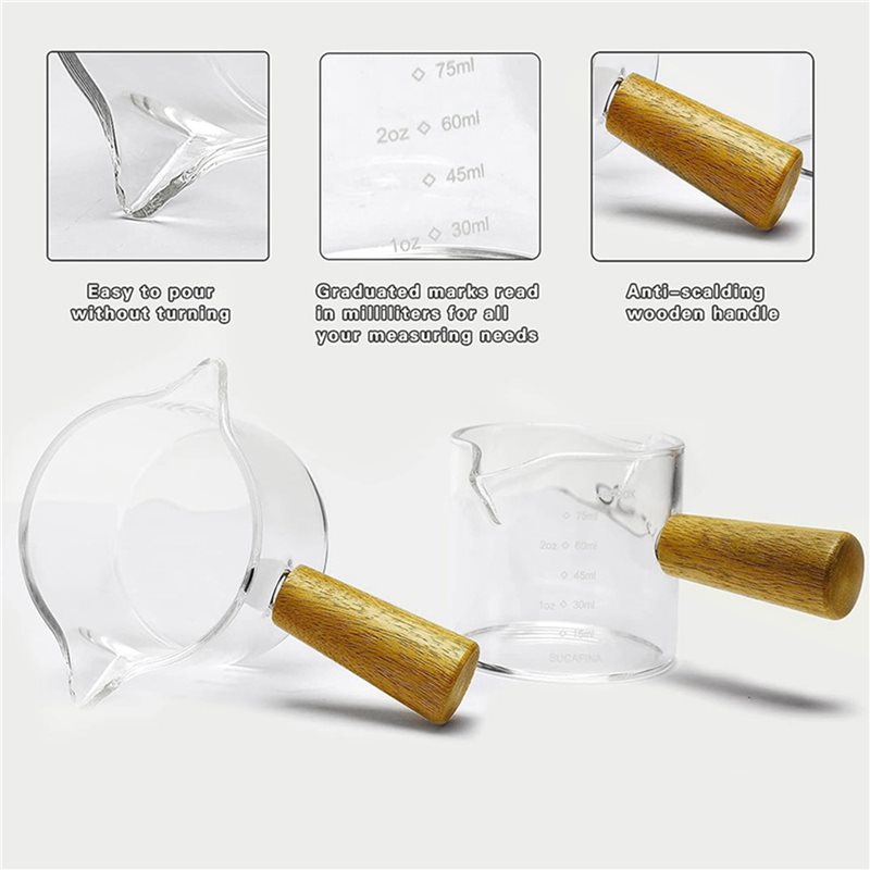 ABWZ-8 Stück Doppelauslauf-Esp – Espresso Shot Glass Bewertung und Preis