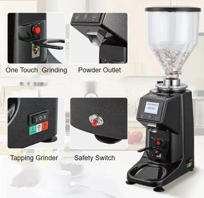 Kommerzielle Automatische 60mm – Coffee Grinder Burr Flat Bewertung und Preis